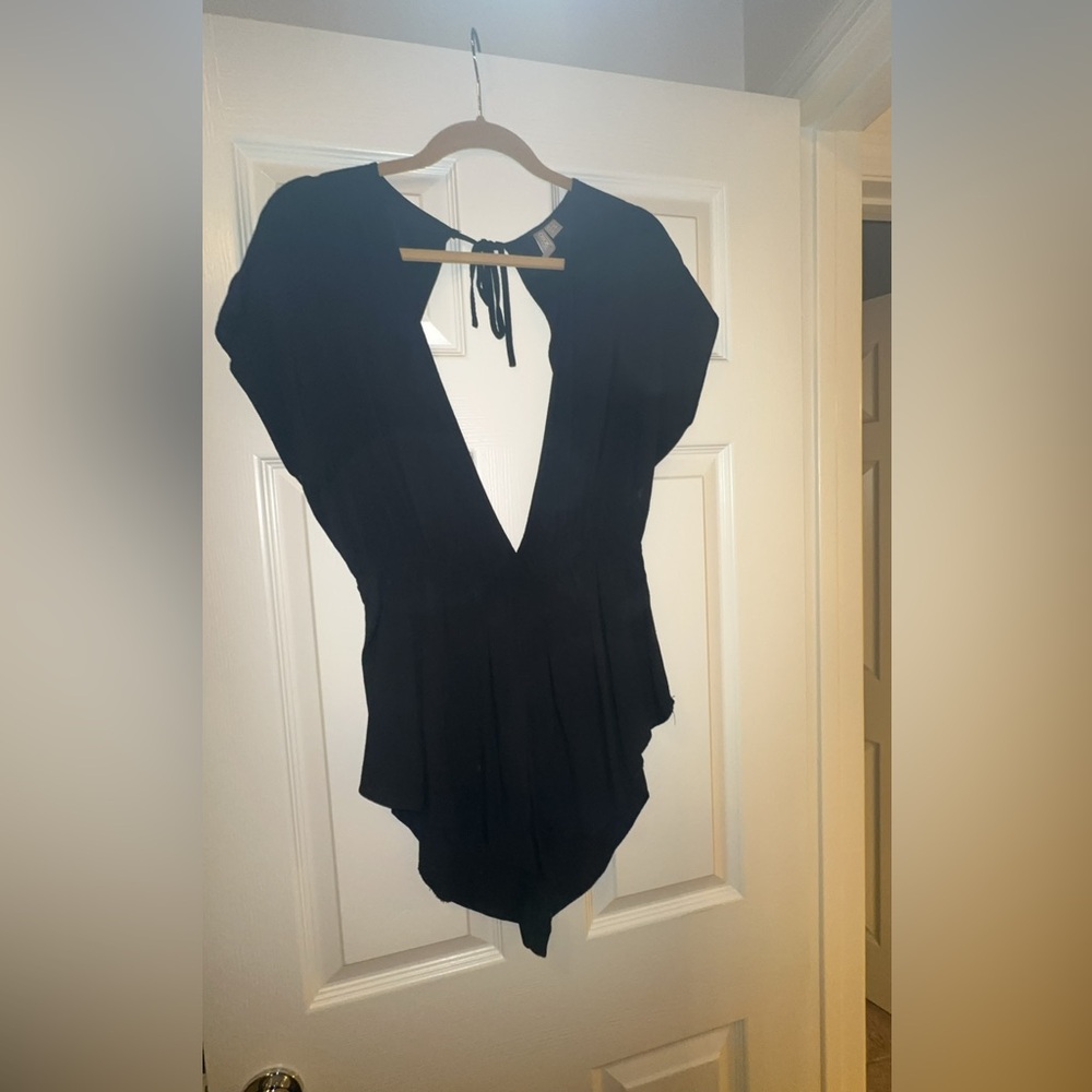 ASOS Black Plunge Bodysuit